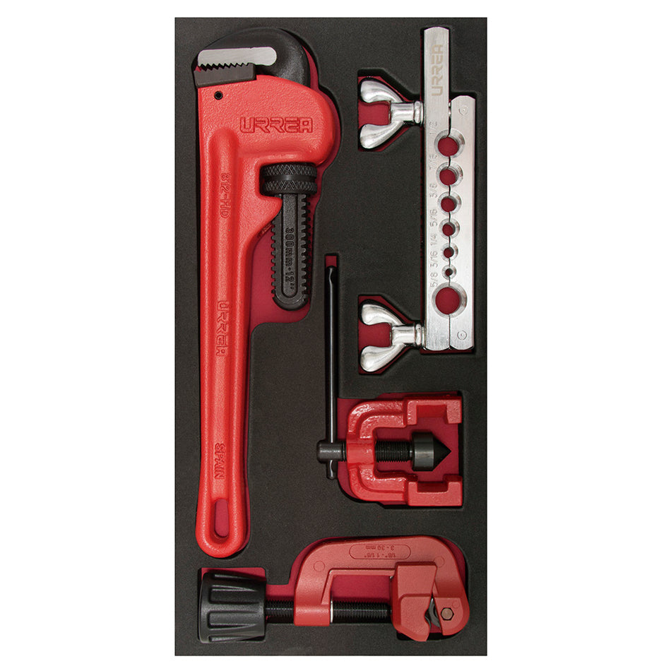 JUEGO COMBINADO DE HERRAMIENTA PARA MANEJO DE TUBO 3 PIEZAS SKU CH125