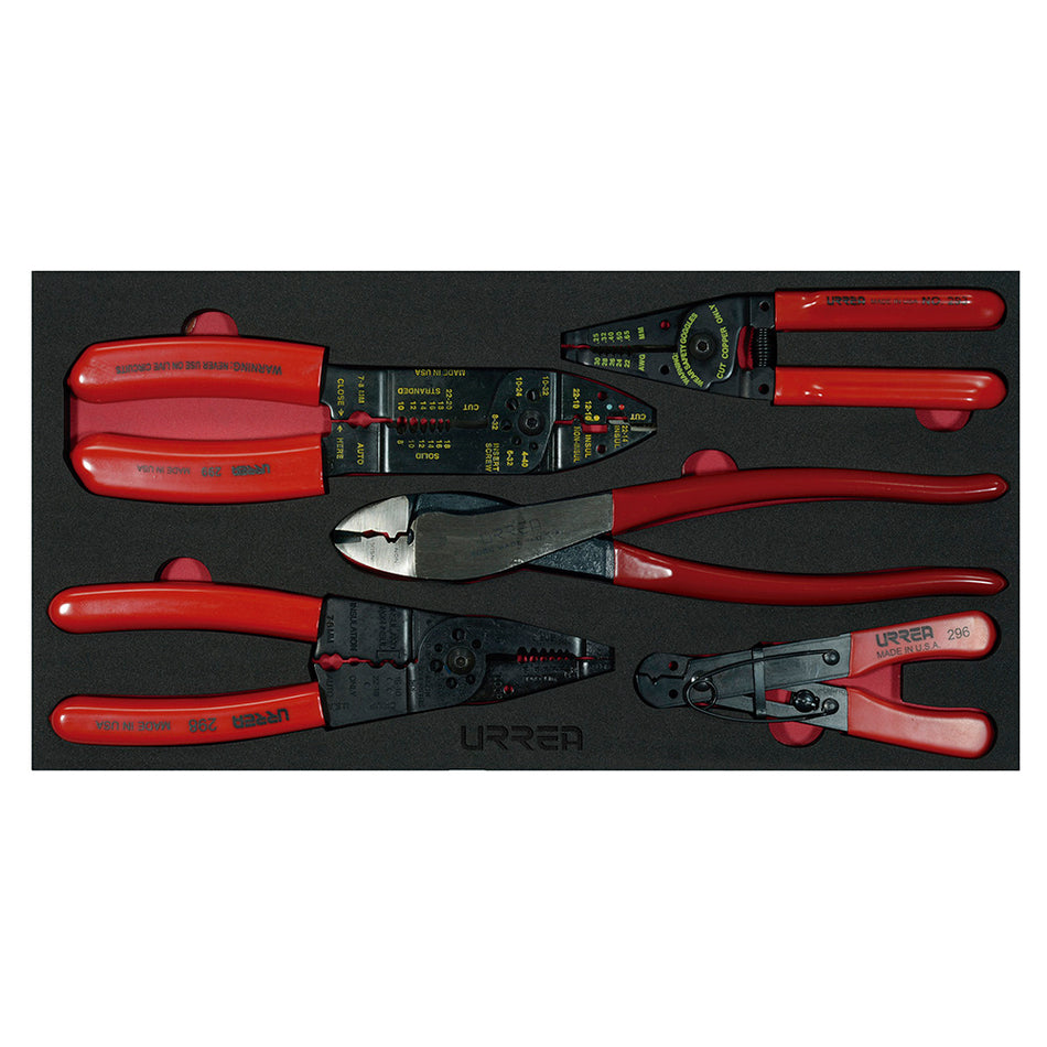 JUEGO DE PINZAS PELA CABLE 5 PIEZAS SKU CH130