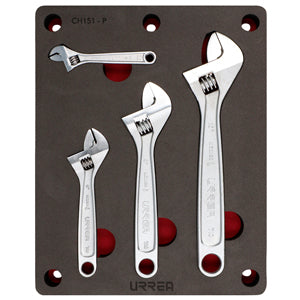 JUEGO DE LLAVES AJUSTABLES 4 PIEZAS SKU CH151P