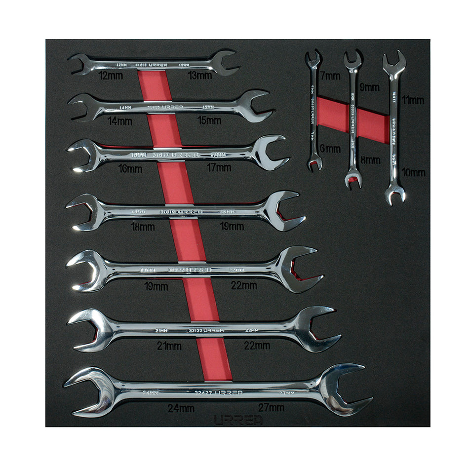 JUEGO DE LLAVES ESPANOLAS METRICAS 10 PIEZAS SKU CH216