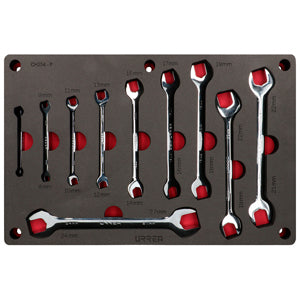 JUEGO DE LLAVES ESPANOLAS PULIDO ESPEJO METRICAS 10 PIEZAS SKU CH254P