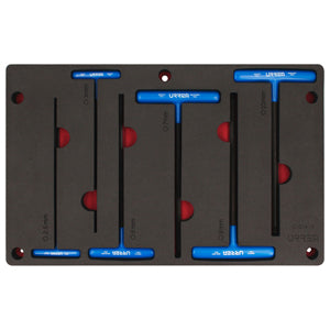 JUEGO DE LLAVES HEXAGONALES TIPO T METRICAS 7 PIEZAS SKU CH274P