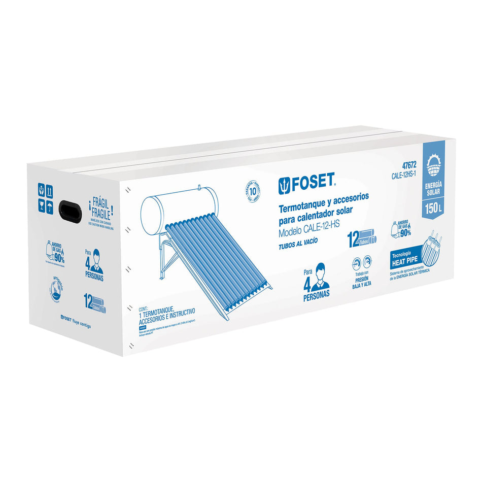 Caja de empaque de repuesto para CALE-12HS-1, Foset SKU CJ-CALE-12HS-1