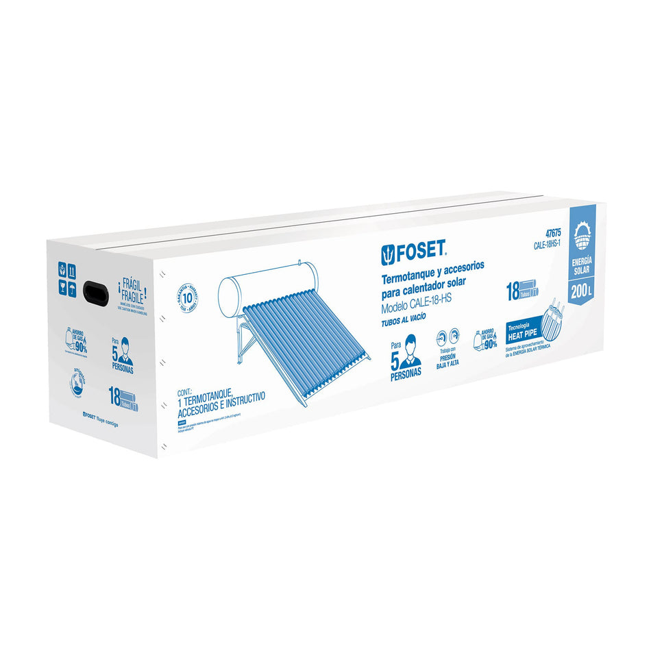 Caja de empaque de repuesto para CALE-18HS-1, Foset SKU CJ-CALE-18HS-1