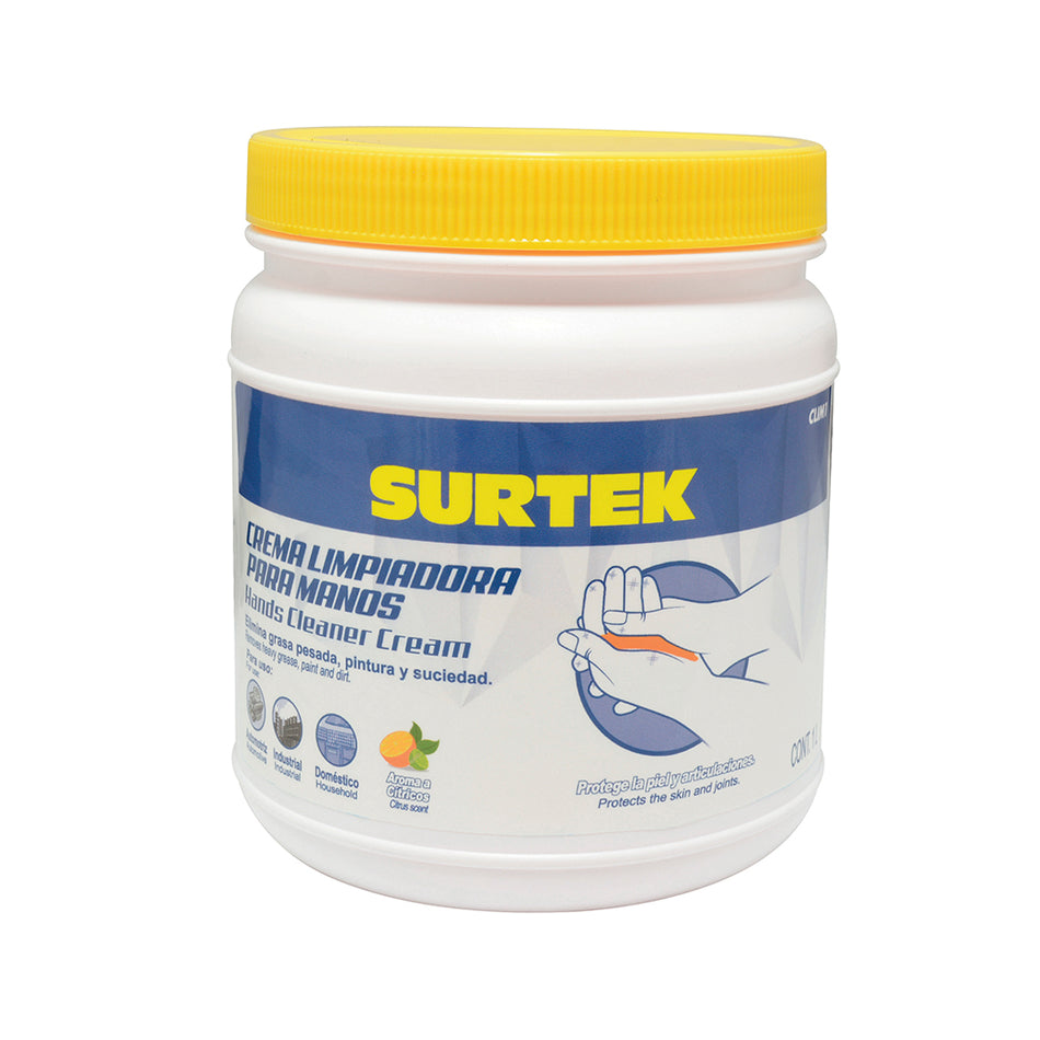 CREMA DESENGRASANTE LIMPIADORA DE MANOS 1 LT SKU CLIM10