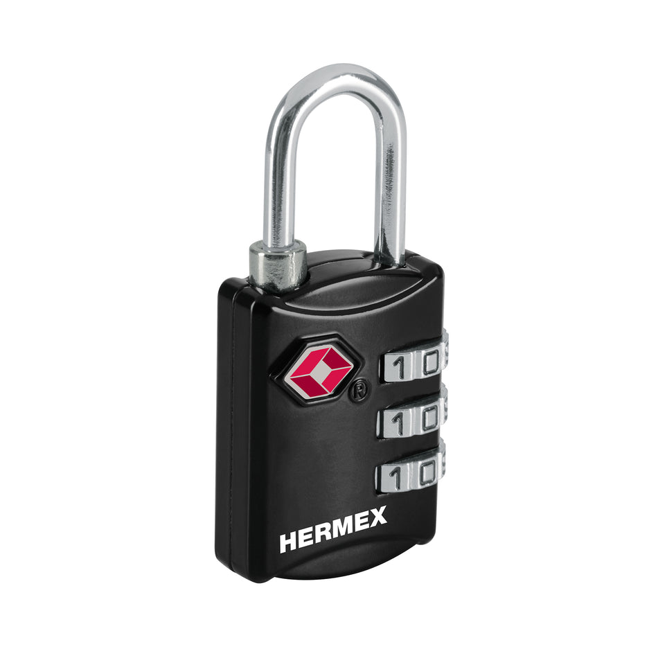 CANDADO MALETERO DE COMBINACION 27 MM SEGURIDAD TSA, BLISTER SKU CMA-5C