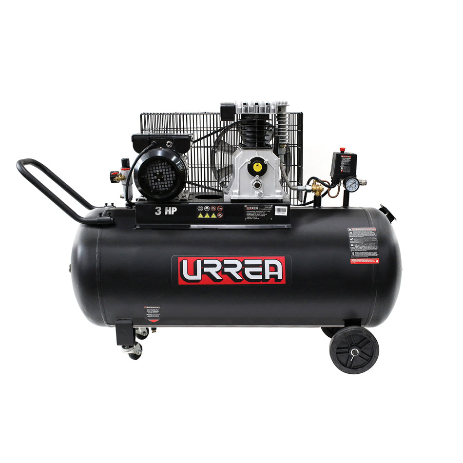 COMPRESOR DE AIRE ELECTRICO LUBRICADO 200 LT 3 HP 127 V SKU COMP8200