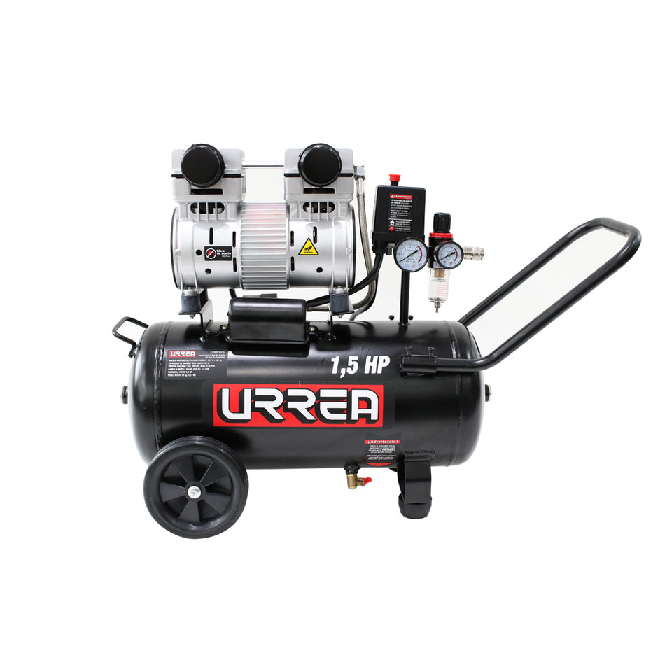 COMPRESOR DE AIRE ELECTRICO LIBRE DE ACEITE 24 LT 1 5 HP 127 V SKU COMP824L