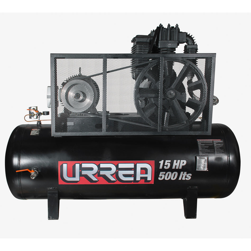 COMPRESOR DE AIRE ELECTRICO DE BANDA 500 LT 15 HP 220 V 440 V SKU COMP9515