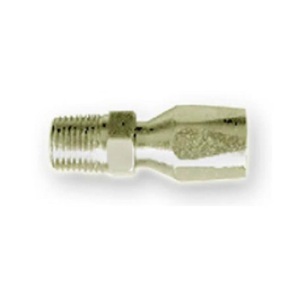 CONEXIÓN REUTILIZABLE CUERDA MACHO 1/8" NPT 1/4" D.I.  SKU 1801-M14