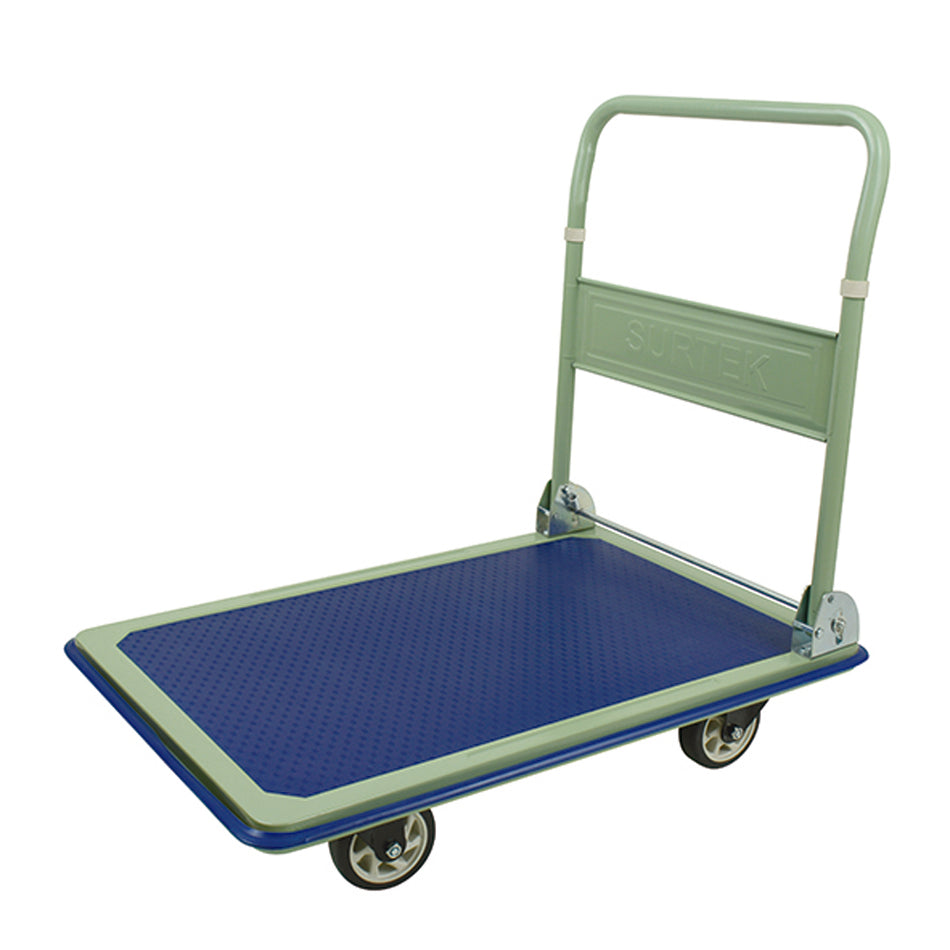 CARRO PLATAFORMA CON MANERAL RETRACTIL 91.6 CM X 61.6 CM, 5", 300 KG SKU CPL300
