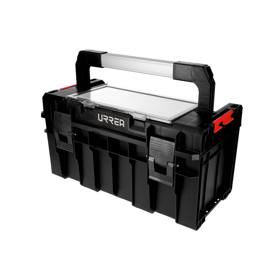 CAJA PORTAHERRAMIENTAS PLASTICA MODULAR CON ORGANIZADOR 18X 10 X 9 SKU CPO18