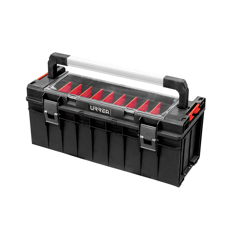 CAJA PORTAHERRAMIENTAS PLASTICA MODULAR CON ORGANIZADOR 25 X 10 X 10 SKU CPO25
