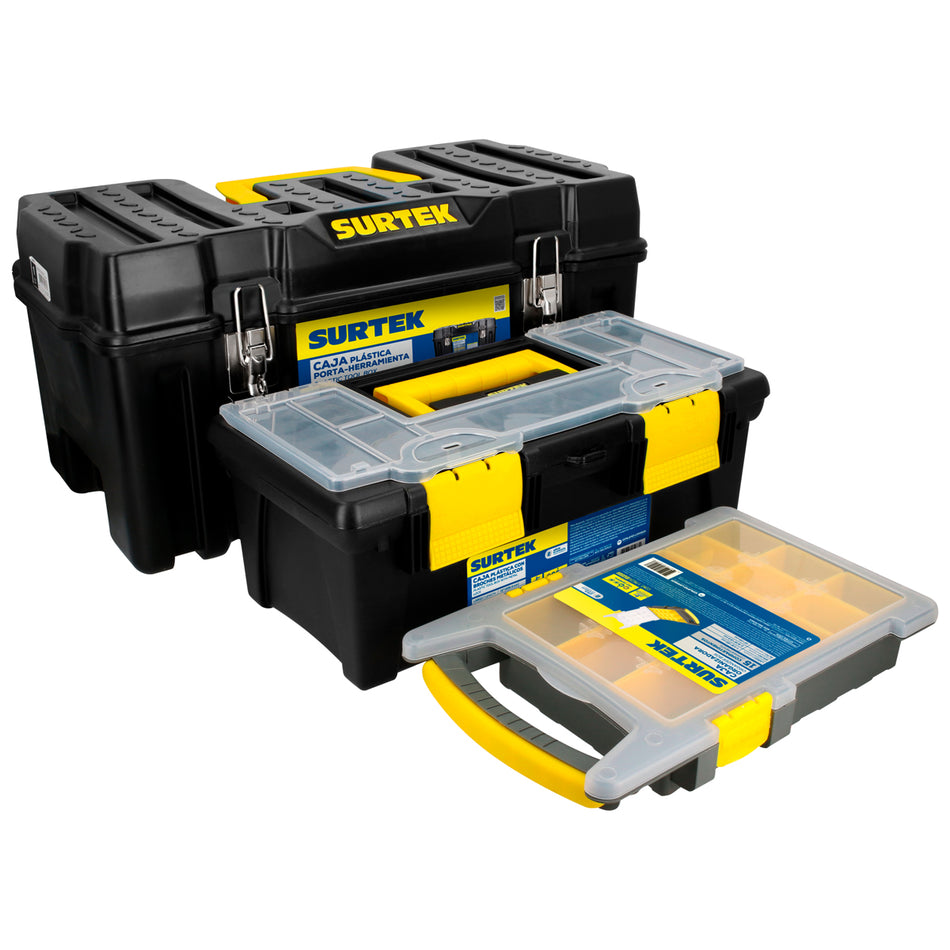 JUEGO DE CAJAS PORTAHERRAMIENTAS PLASTICAS, 3 PIEZAS SKU CPS3C0