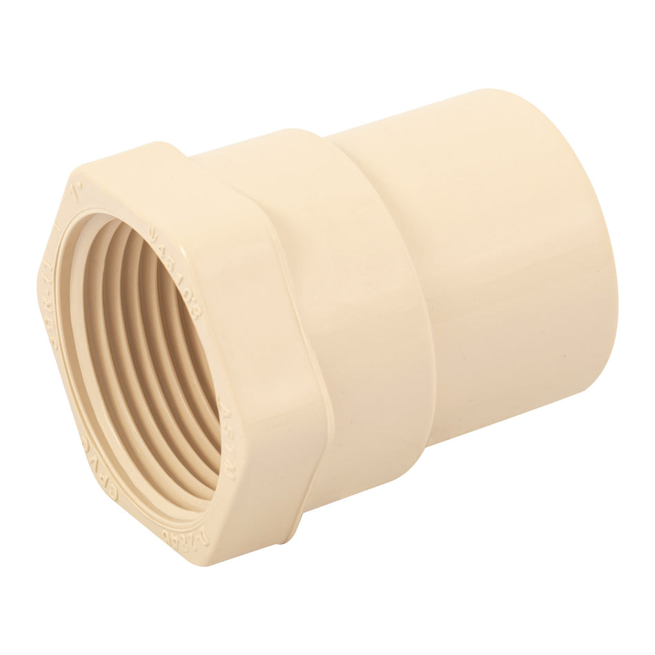 Conector hembra de CPVC 1', Foset SKU CPVC-603