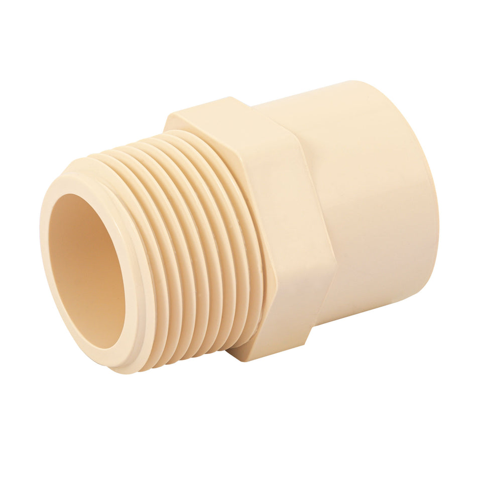 Conector macho de CPVC 1', Foset SKU CPVC-613