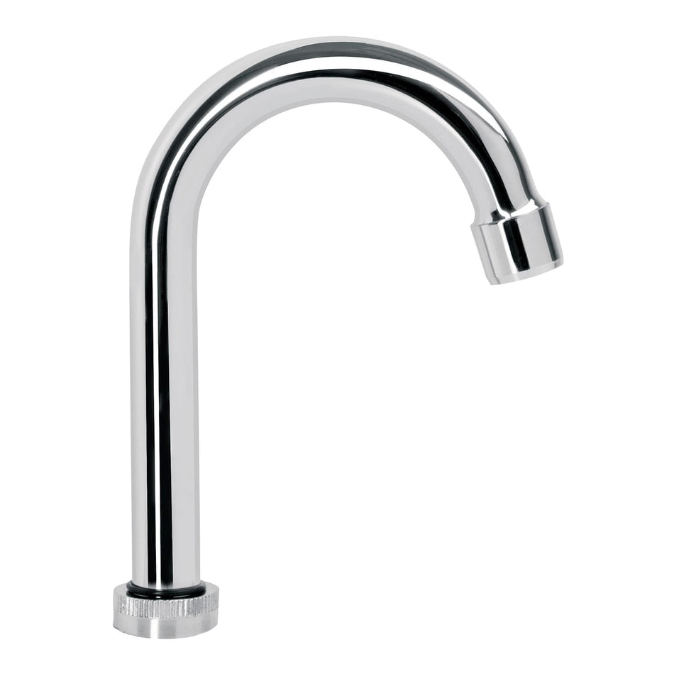 Cuello tipo bar para mezcladora de lavabo, cromo, Basic SKU CRB-060