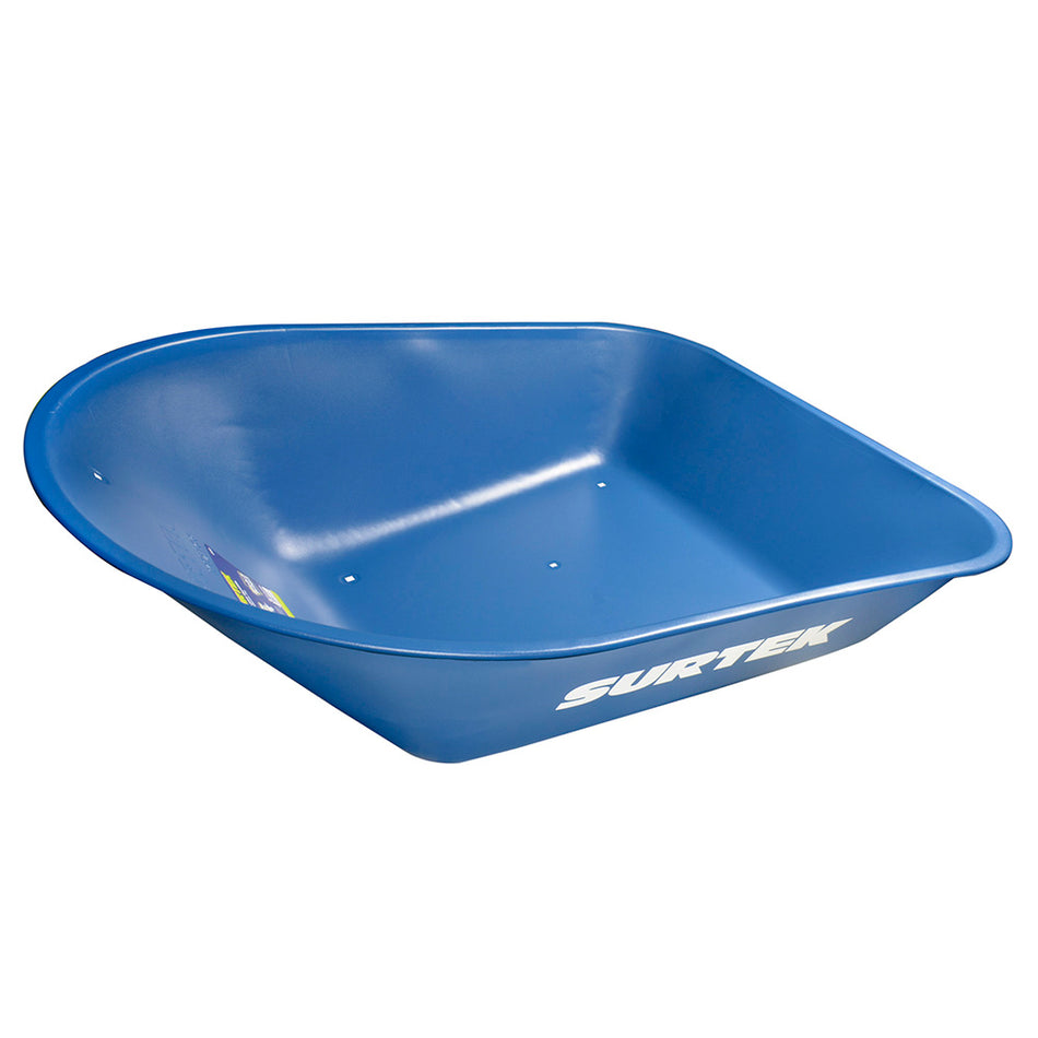CONCHA DE ACERO PARA CARRETILLA HERRAJE TIPO AMERICANO 4 FT3, AZUL MARINO SKU CS400