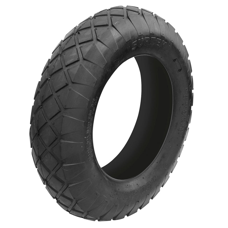 LLANTA NEUMATICA REFORZADA 4 CAPAS DE 16" SIN RIN PARA CARRETILLA SKU CTLR0