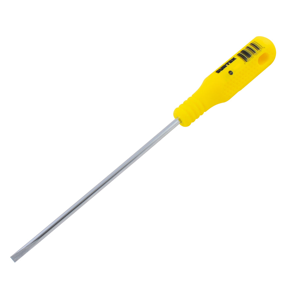 DESTORNILLADOR CON MANGO AMARILLO, PUNTA CABINET BARRA REDONDA 1/8" X 3" SKU D4210