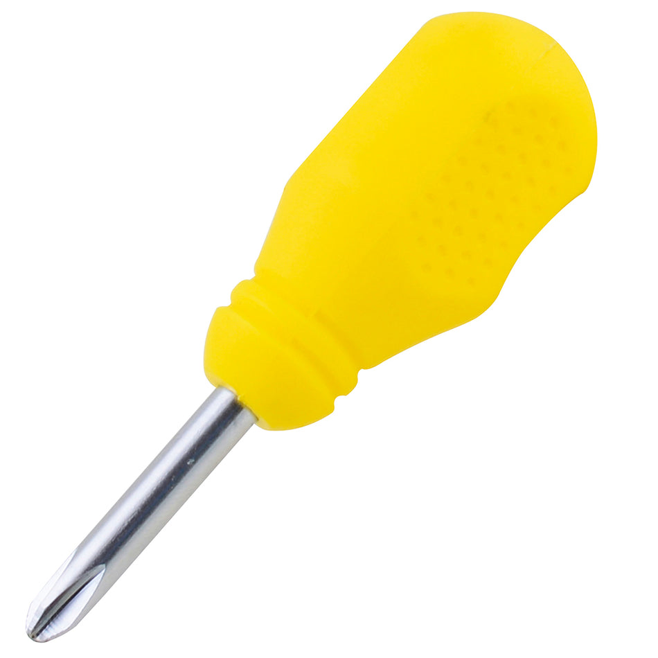 DESTORNILLADOR CON MANGO AMARILLO, TIPO TROMPO PUNTA PHILLIPS #2 X 1-3/8" SKU D4710