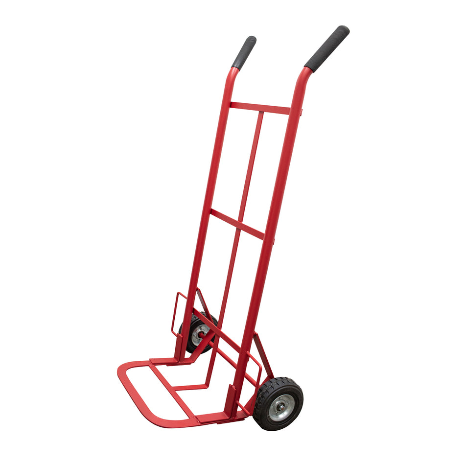 DIABLO BODEGUERO CAPACIDAD 400 KG ROJO CON LLANTA SOLIDA SKU DBS400R0