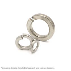 RONDANA PRESION MET INOX A2 3 MM SKU XRRM030