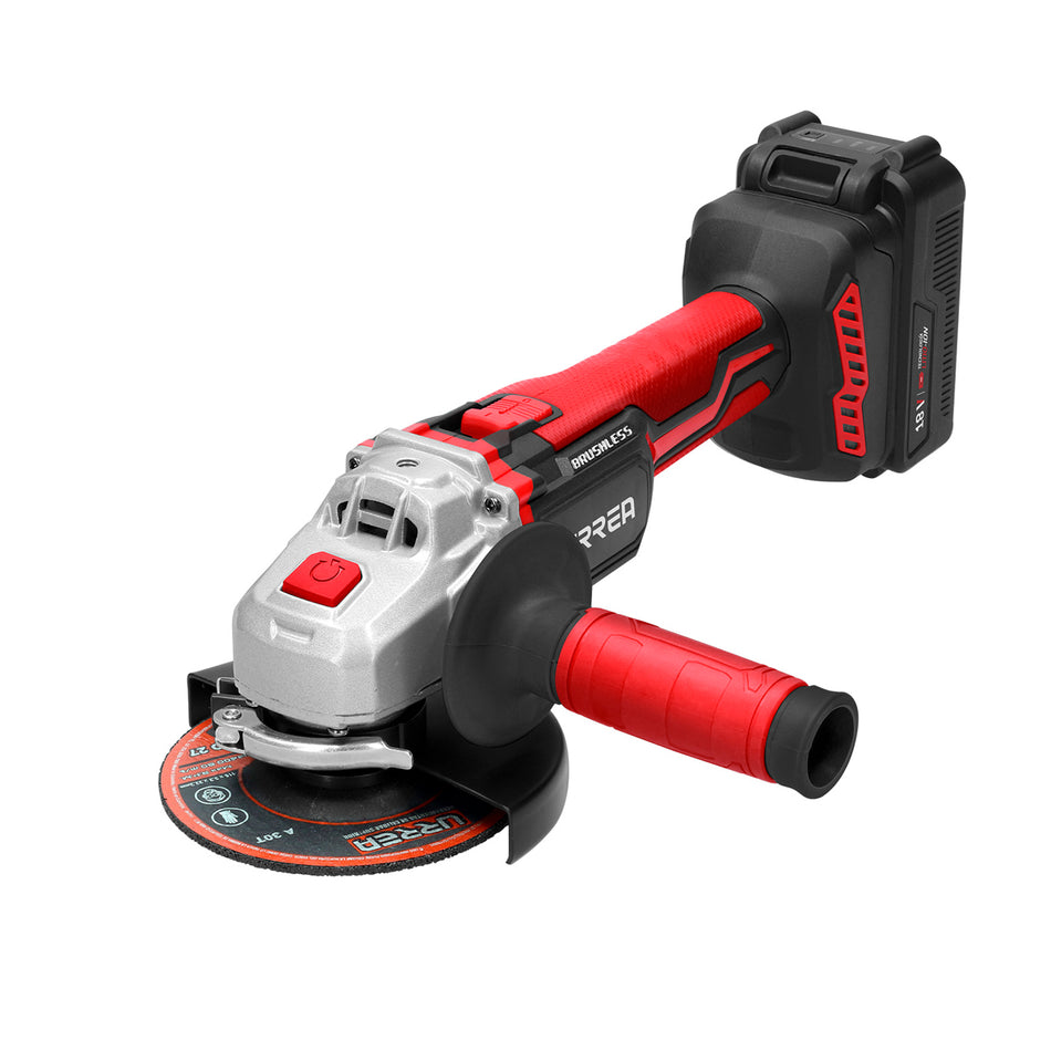 ESMERILADORA ANGULAR INALAMBRICA 4 1 2 5 A BATERIA LITIO ION 18 V SKU EI1018