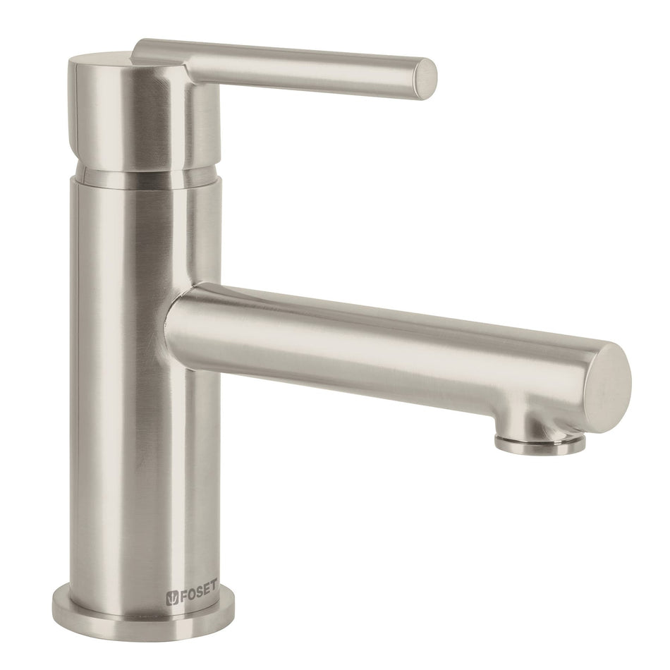 Monomando corto satín para lavabo, Foset Element SKU ELM-45N