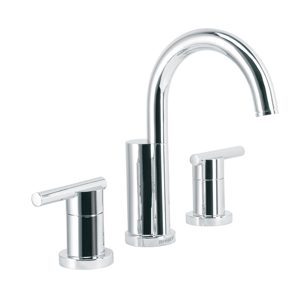 Mezcladora cromo para lavabo con taladros separados, Element SKU ELM-91