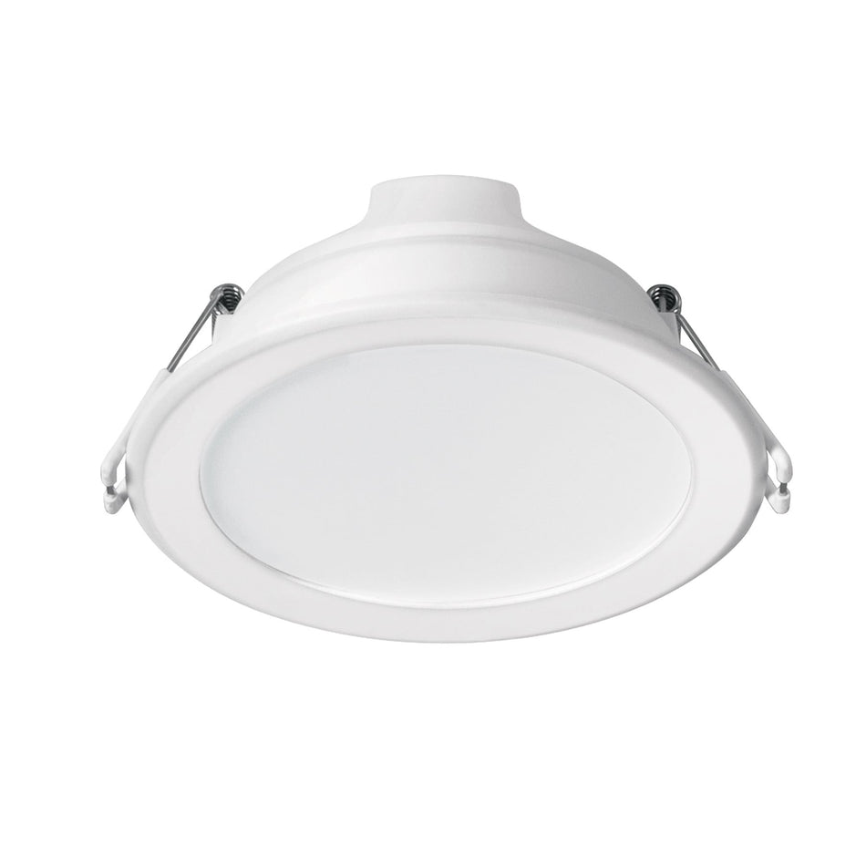 Luminario LED empotrable 7 W redondo, luz de día, Basic SKU EMP-101LB0