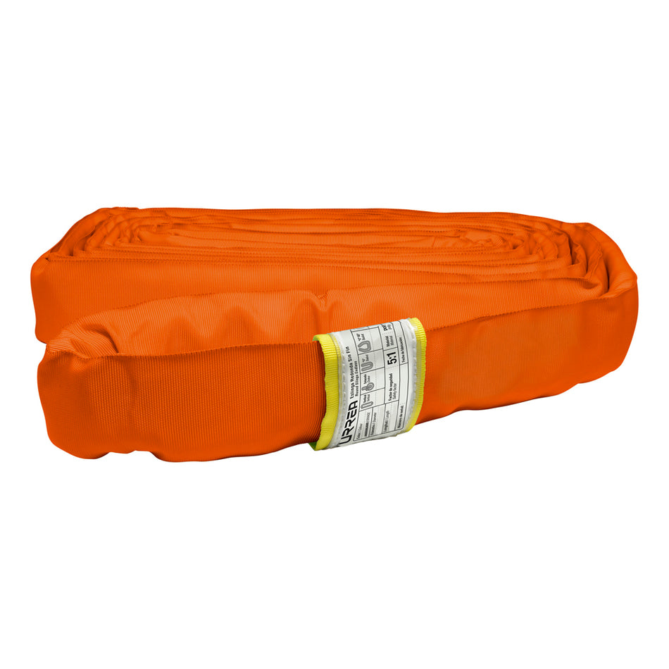 ESLINGA DE POLIESTER REDONDA SIN FIN NARANJA 8 M SKU ER118