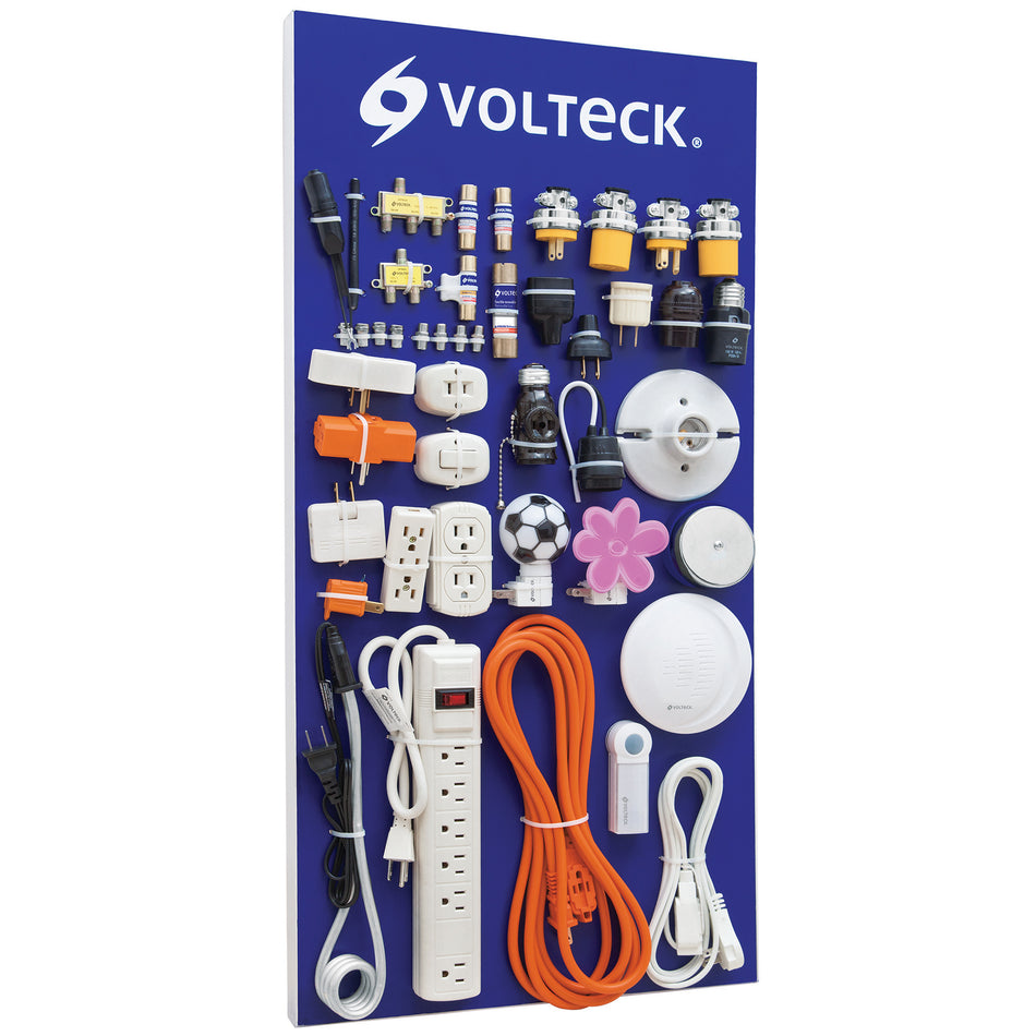 Exhibidor de accesorios Volteck SKU EX-ACC-VK0