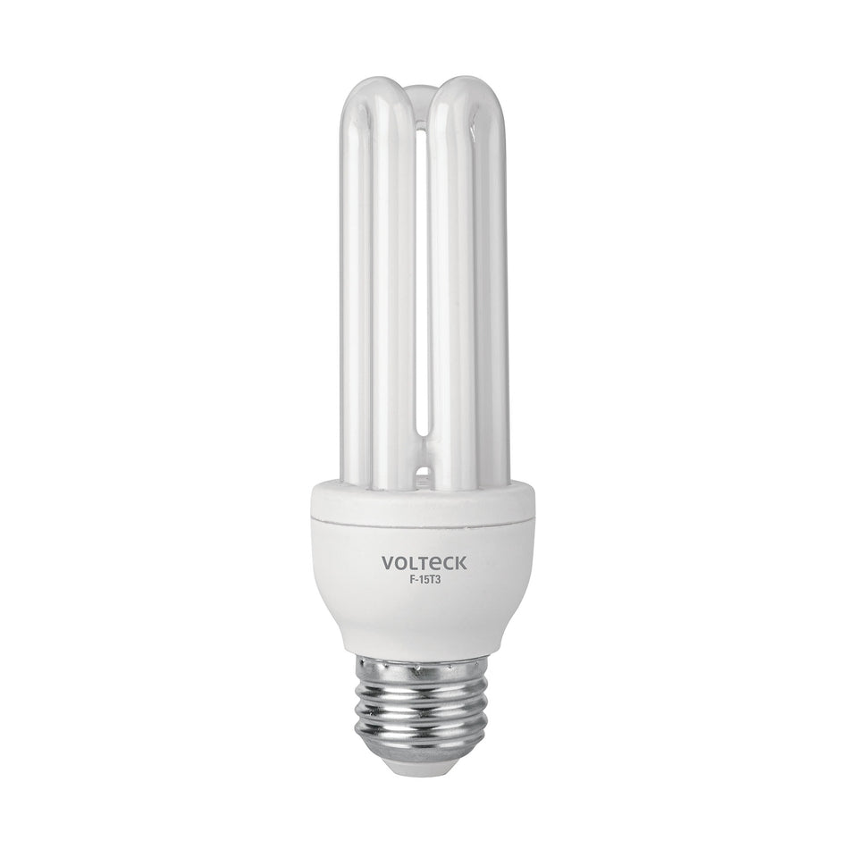 Lámpara triple T3 15 W luz de día en blíster, Volteck SKU F-15T30