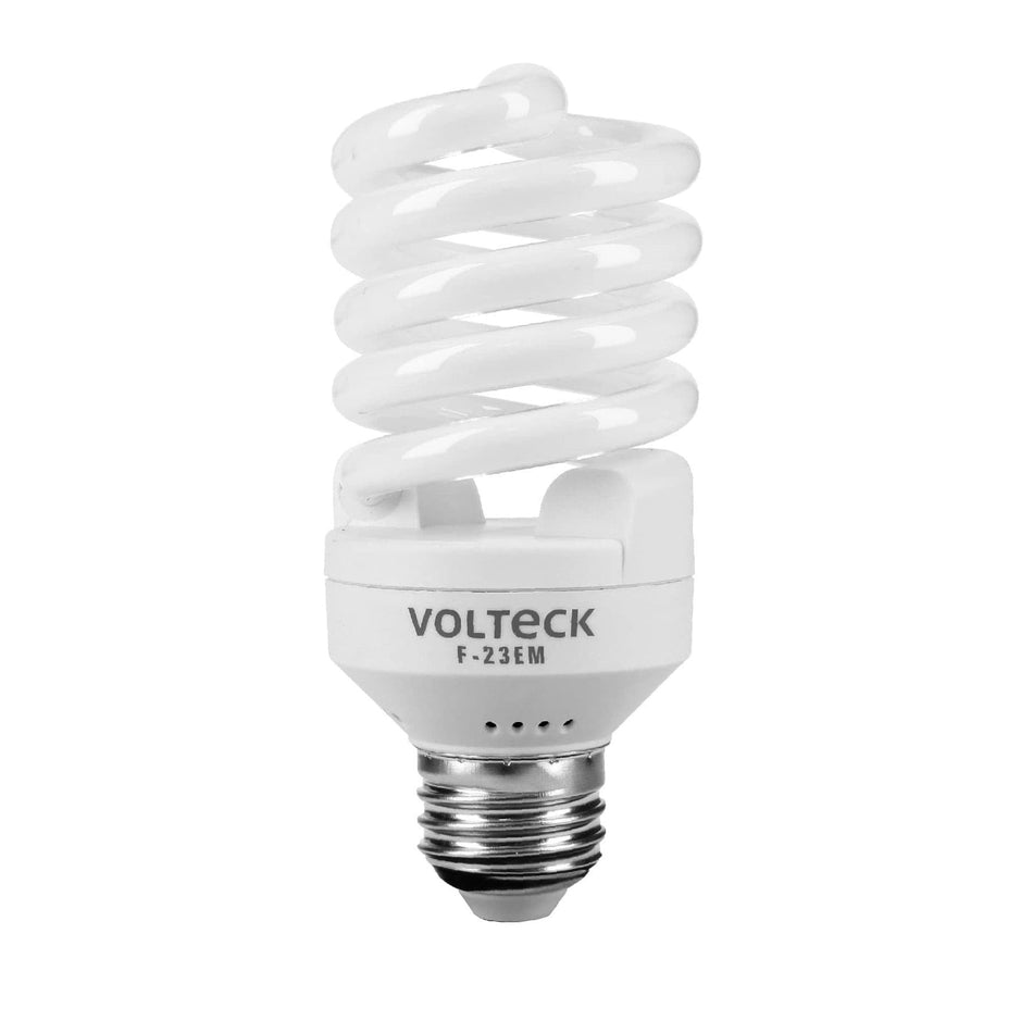 Lámpara espiral mini T2 23 W luz de día en blíster, Volteck SKU F-23EM0