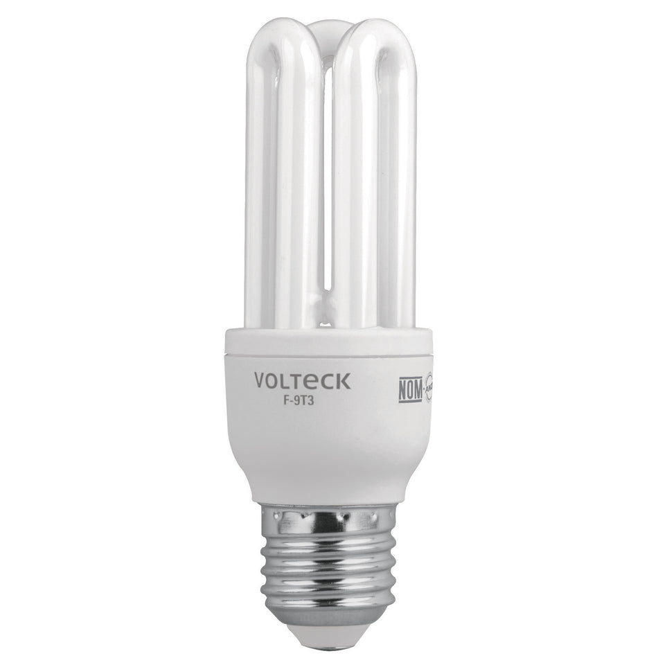 Lámpara triple T3 9 W luz de día en blíster, Volteck SKU F-9T30