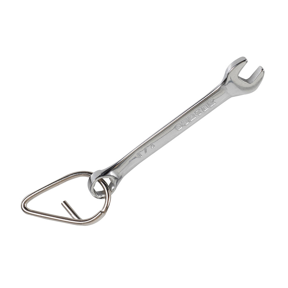 LLAVERO DE MINI LLAVE COMBINADA 1/4" SKU F108P0