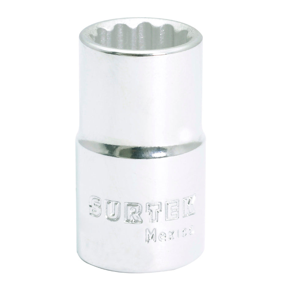 DADO CUADRO EN PULGADAS DE 1/2", 12 PUNTAS, 17/32" SKU F58170