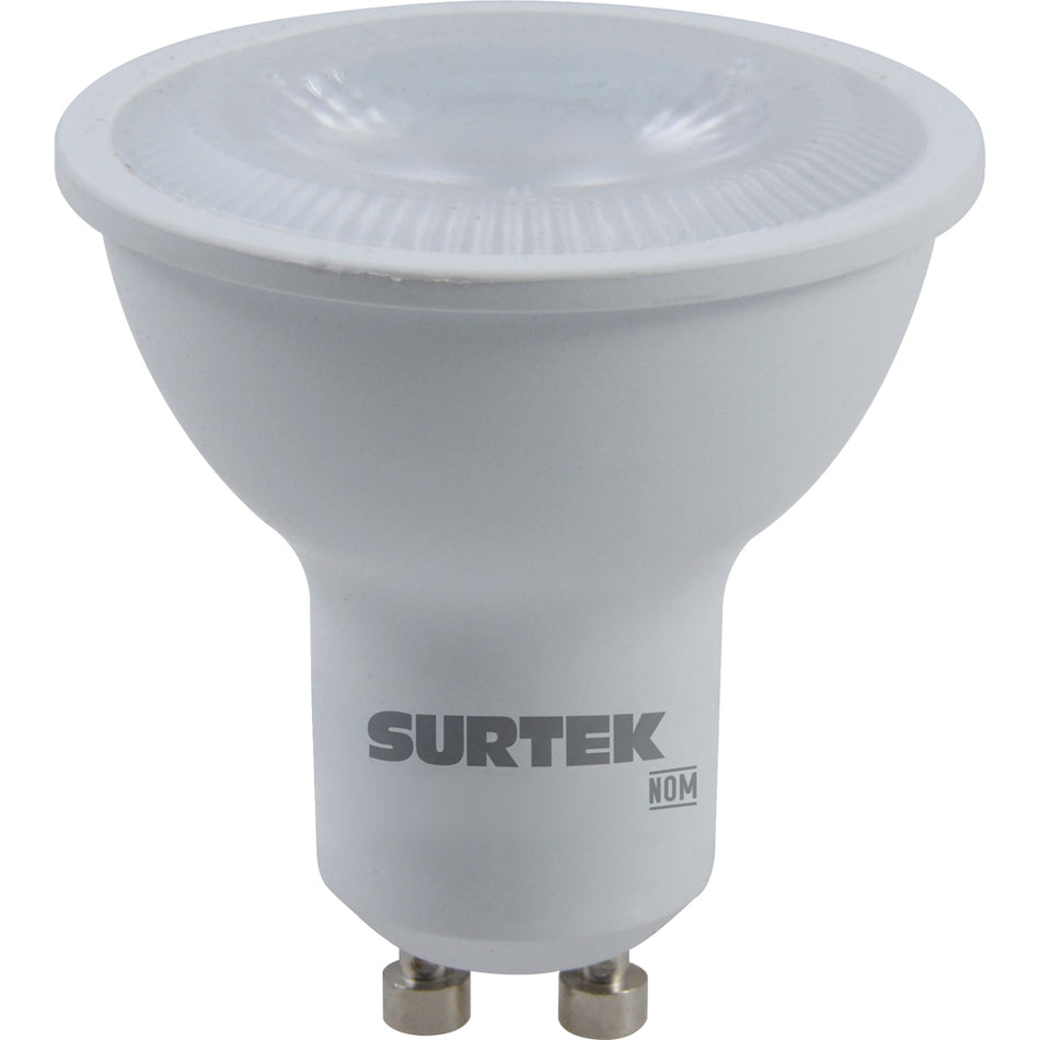 LAMPARA DE LED TIPO GU10, 4.5 W LUZ CALIDA SKU FGC40