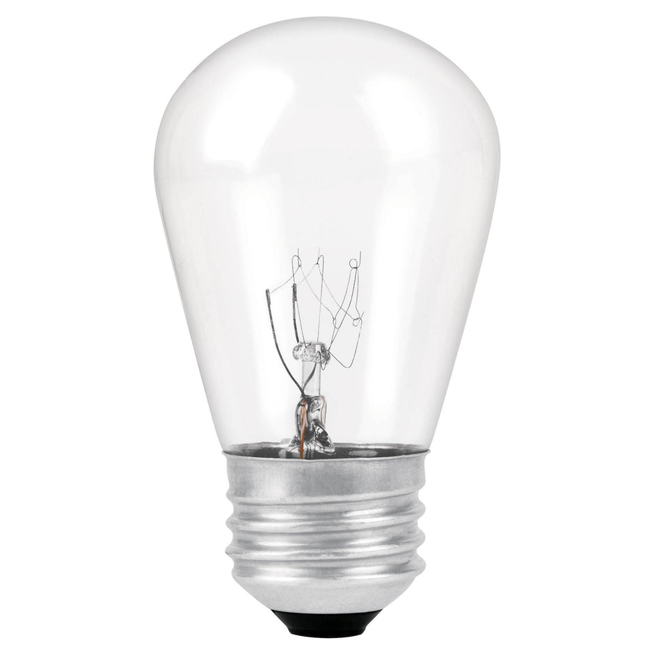 Lámpara incandescente S14 11 W luz cálida, Volteck SKU FI-110