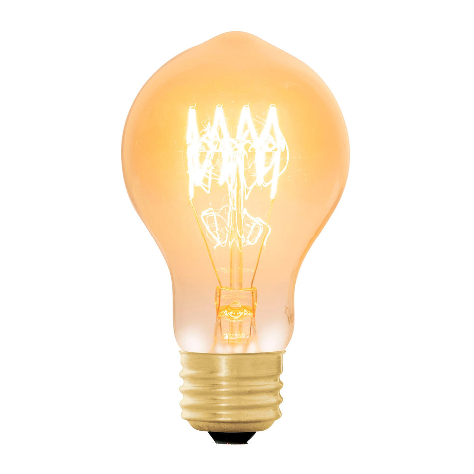 Lámpara incandescente vintage 40 W tipo bombilla, Volteck SKU FIV-40B0