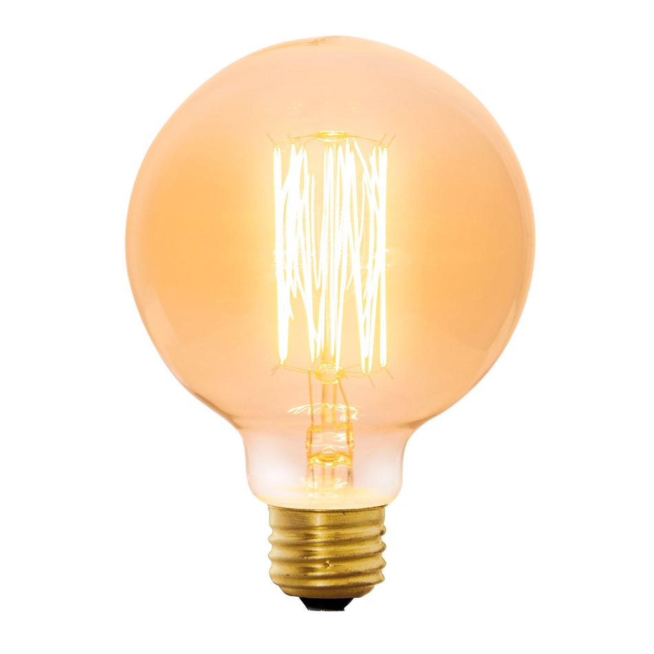 Lámpara incandescente vintage 40 W tipo globo, Volteck SKU FIV-40G0