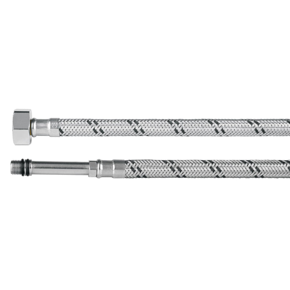 Manguera para monomando, acero inox, 1/2'x M10, 55 cm SKU FMO-55X