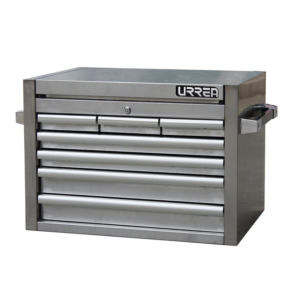 GABINETE ACERO INOXIDABLE SUPERIOR 7 GAVETAS 27 SERIE H SKU H27S7S