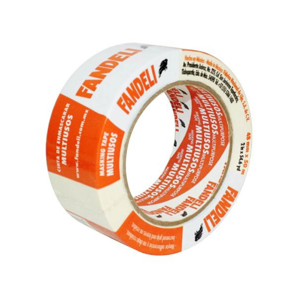 MASKING TAPE MULTIUSOS 12MM X 50M (1/2 PLG) SKU HFAC72160