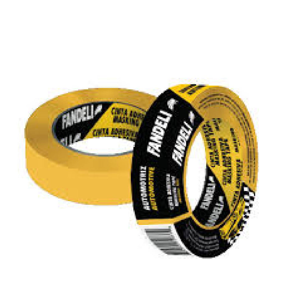 MASKING TAPE AUTOMOTRIZ 12MM X 50M (1/2 PLG) SKU HFAC74834