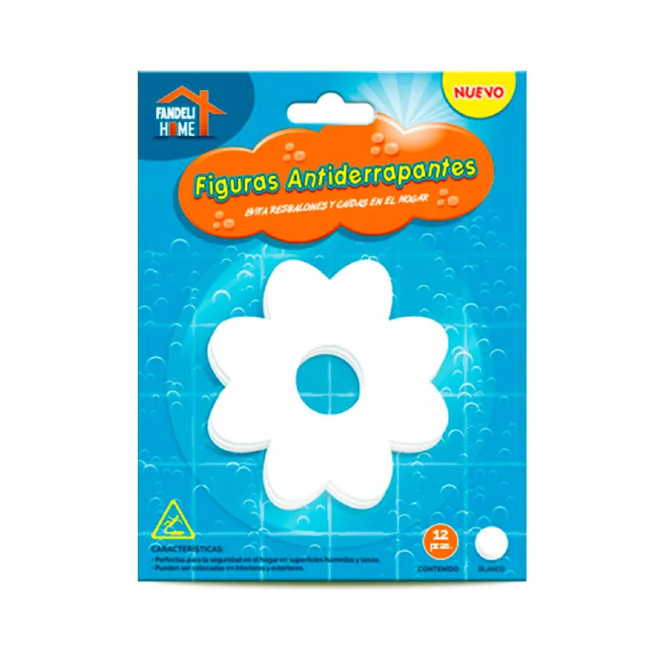 KIT ANTIDERRAPANTE FLORES TREBOL TRANSPARENTE 0.100M 0.080M Y 0.060M SKU HFAR72277