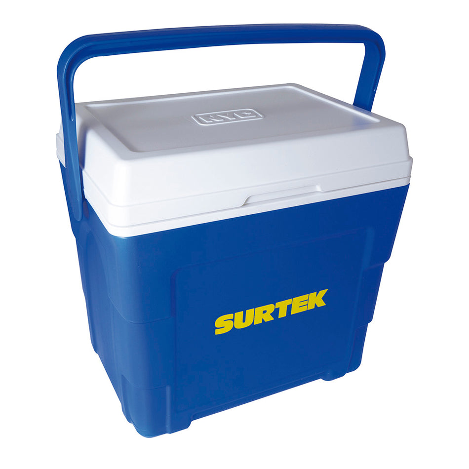 HIELERA AZUL DE 16 LT, 38.9 X 29 X 27.5 CM SKU HIEL200