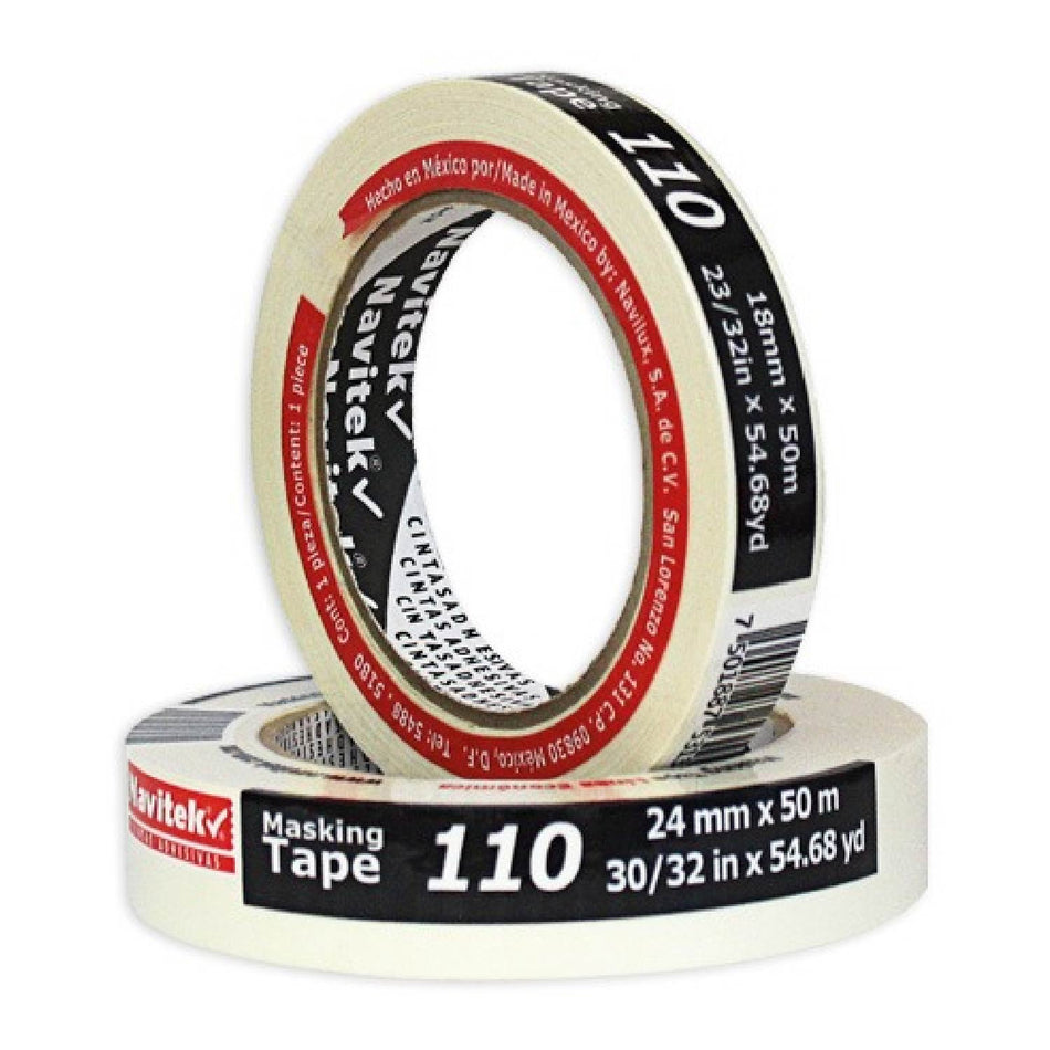 MASKING TAPE ECONOMICO 36 MM X 50 M SKU HNK110365