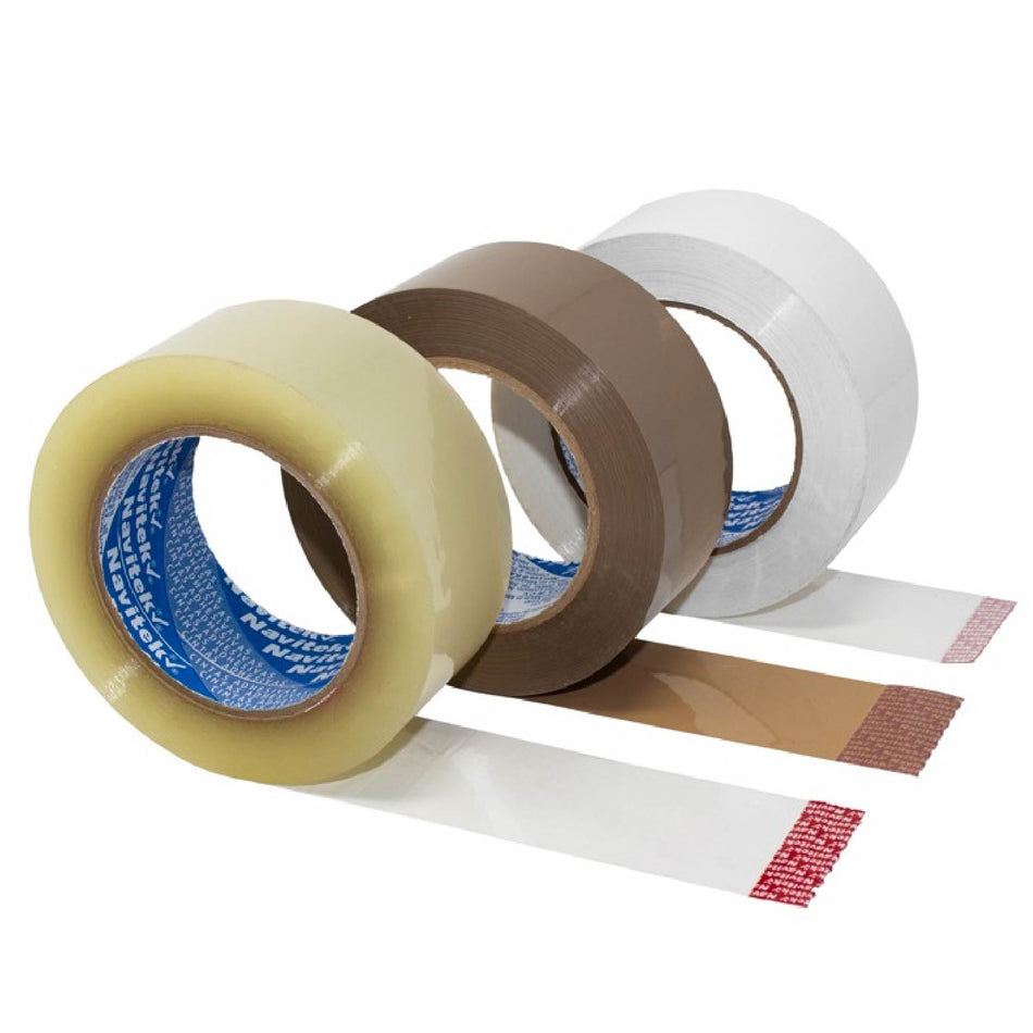 CINTA PARA EMPAQUE 95 USO COMERCIAL BLANCO 48 MM X 150 M SKU HNK24048151